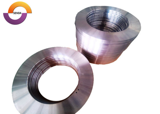 Metal Round HRC55 Rotary Slitter Blades Cr12MoV For Coil Slitting Line