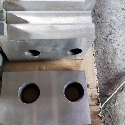 High Accuracy Flying Cut Shear Blade HRC60 Customized Width For Grinding