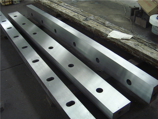 Polishing Hydraulic Steel Shear Blade Length 200 - 2000mm HRC58
