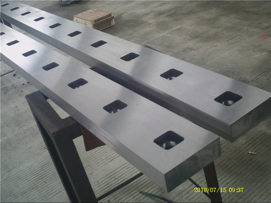 TiAlN Coating Steel Shear Blades With Smooth Surface And Hole Diameter