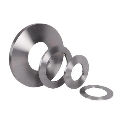Metal Paper Cutting Rotary Slitter Blades Ra0.2 HRC45 With Polished Surface