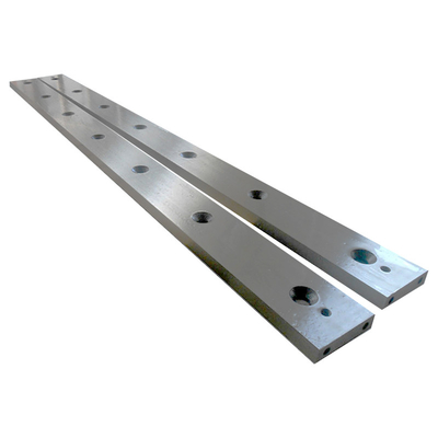 OEM Industry Straight Perforation Tungsten Steel Cold Sheet Metal Shearing Guillotine Paper Cutting Machine Blade