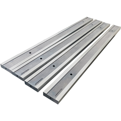 OEM Industry Straight Perforation Tungsten Steel Cold Sheet Metal Shearing Guillotine Paper Cutting Machine Blade