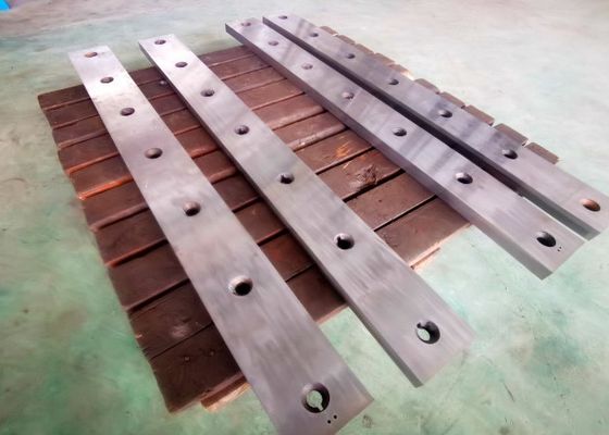 Stainless Steel Sheet Metal Shear Blades Guillotine Knife For Cross Cutting Machine