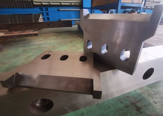Hot Crop Flying Shear Blade Material For Cutting Iron Rebars High Temperature