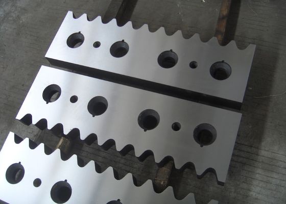 d2 Industrial Hydraulic Shear Blade Steel Iron Bars Cutting