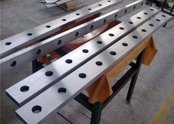 9CrSi Steel Sheet Metal Alligator Shear Blades For Cut To Length Line