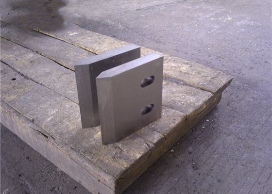 Sheet Scrap Chopper Blades SS Coil Slitting Steel Round Bar Cutting