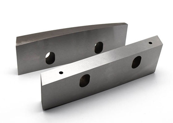 Thick Stainless Steel Shear Blade Knives H13k Material In Metal Recycling Line