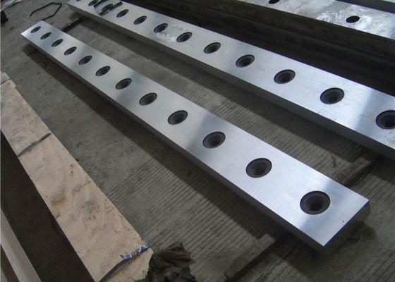 61 64HRC Steel Shear Blades Crop Thick Cutting Plate Blade For Hot Rolling Mill