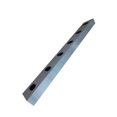 Serrated Blade Edge Sheet Metal Shear Blades with Customized Cutting Angle and Finish