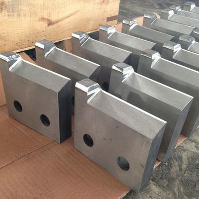 Industrial Flying Shear Blade Hardness 54 Steel Rod Cutter Blade 256x100x28mm