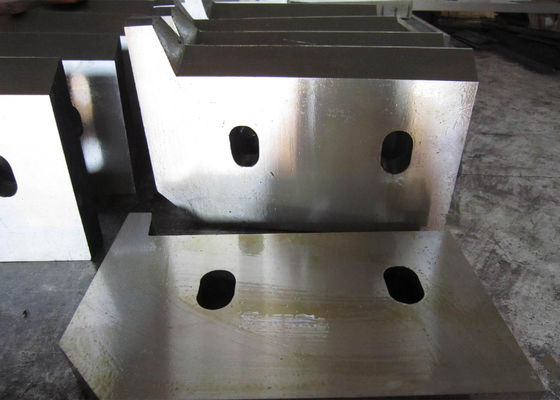 Steel  Fly Shearing Blade H13K Parts Of Cutting Plate Knives
