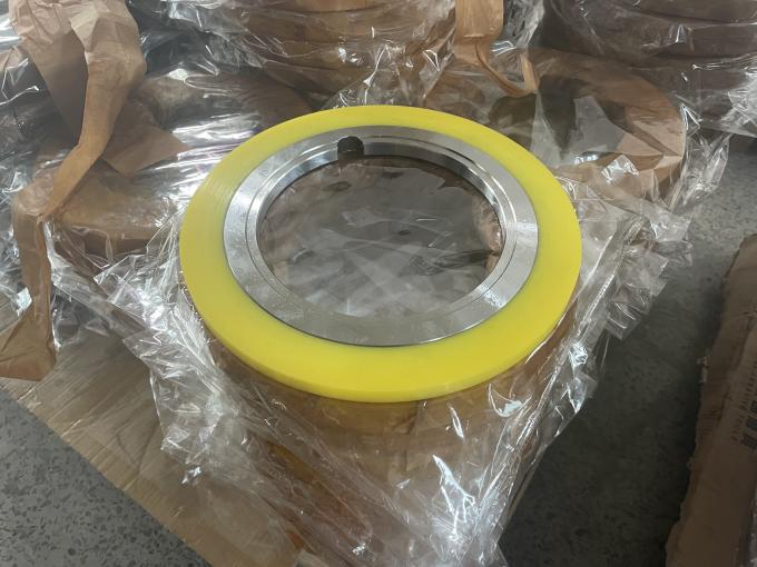 gang slitter rubber spacer Bonded