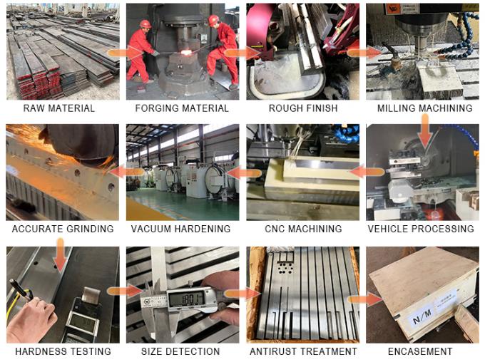 Customized Hydraulic Shearing Machine Blades Shear Stainless Steel Blades Cutting Knife Metal Cutting Machine Blade 12